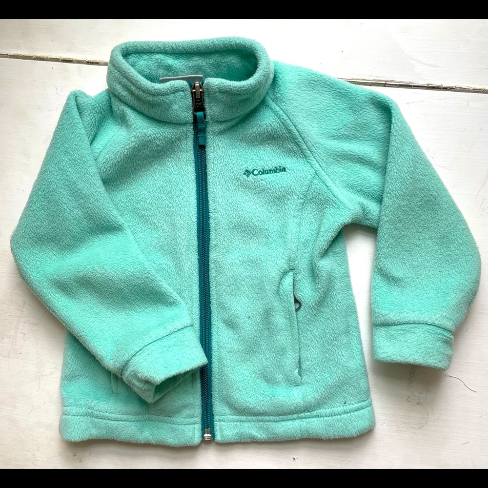 Girls Columbia Fleece Full Zip-up